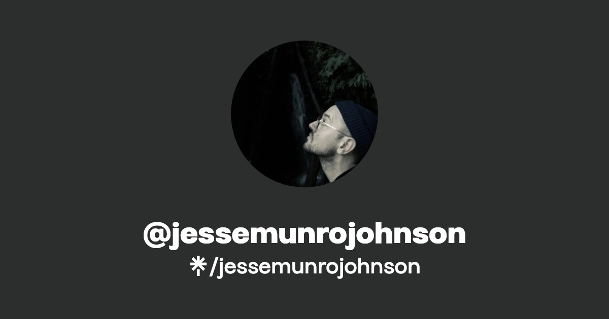 jessemunrojohnson Linktree