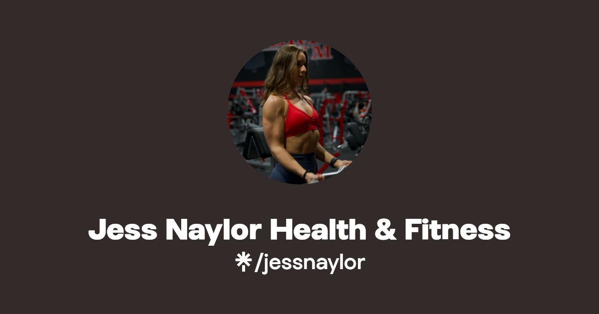 Jess Naylor Instagram Linktree