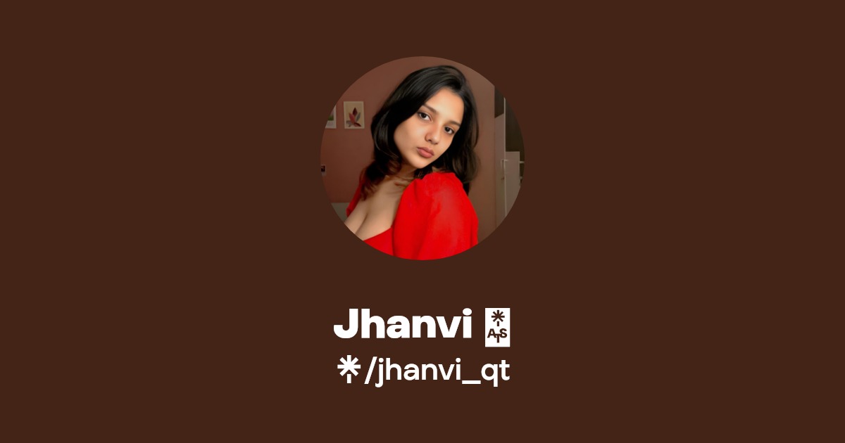 Jhanvi 🌼 | Instagram | Linktree