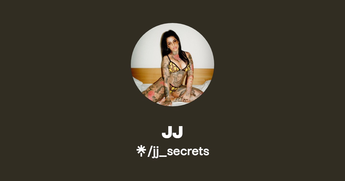 JJ - Find JJ Onlyfans - Linktree