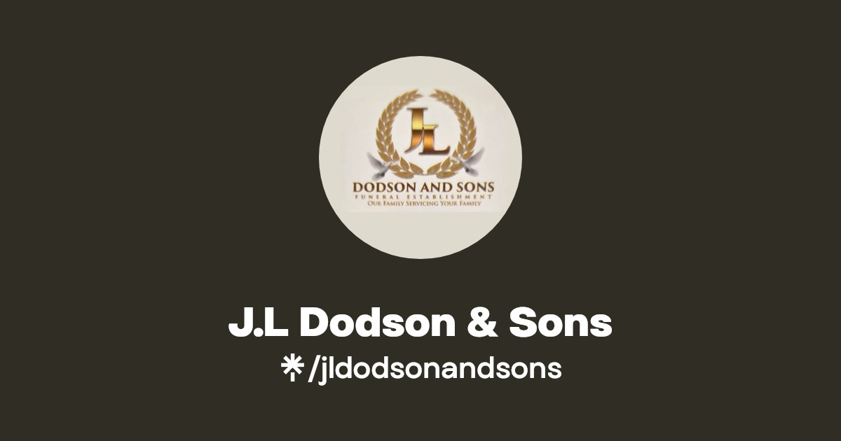 J.L Dodson & Sons Facebook Linktree