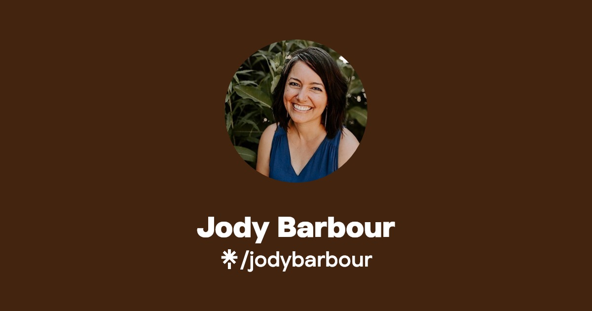 Jody Barbour Instagram, Facebook Linktree