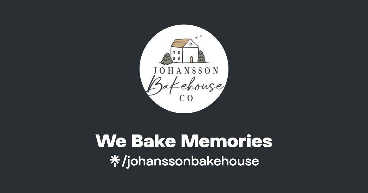 We Bake Memories Instagram, Facebook Linktree