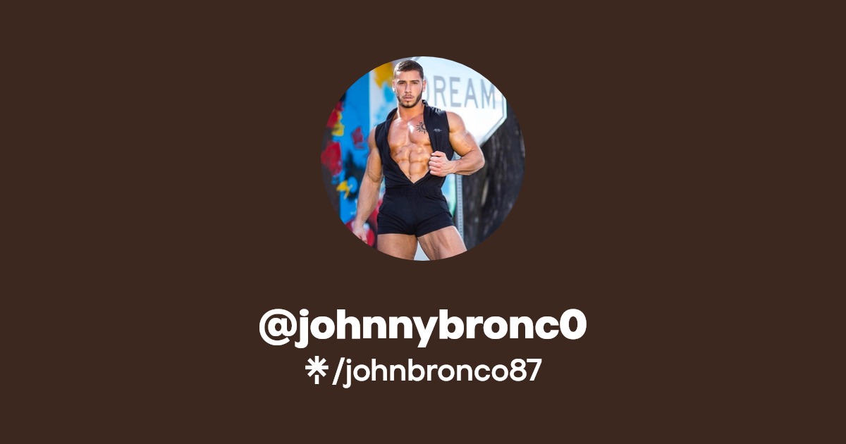 @johnnybronc0 - Find @johnnybronc0 Onlyfans - Linktree