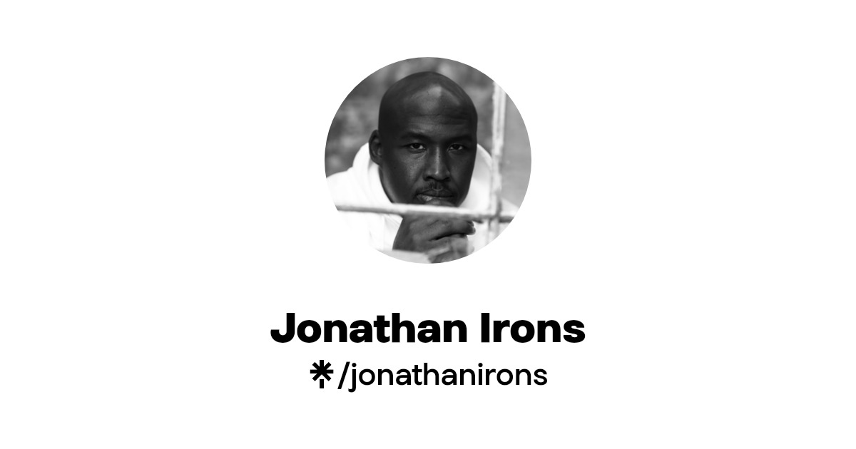 Jonathan Irons Instagram, TikTok Linktree