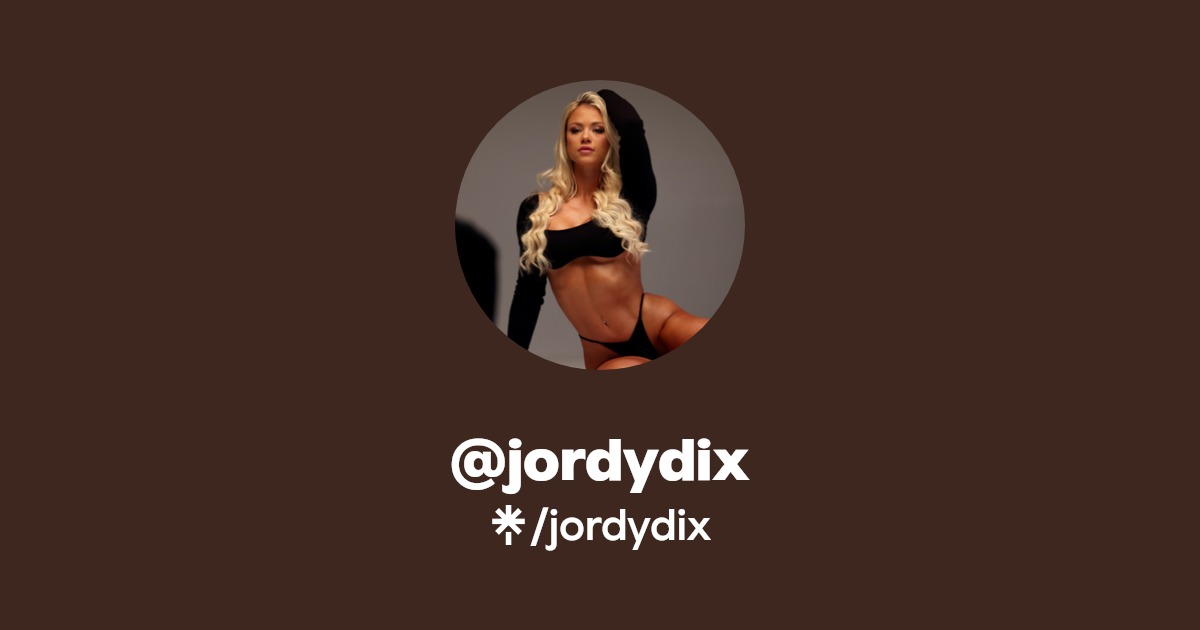 jordydix | Instagram | Linktree