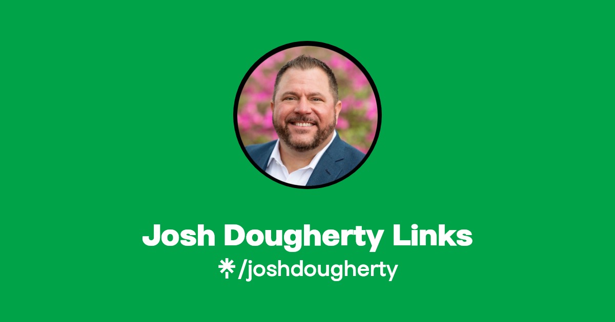 Josh Dougherty Links Instagram, Facebook, TikTok Linktree