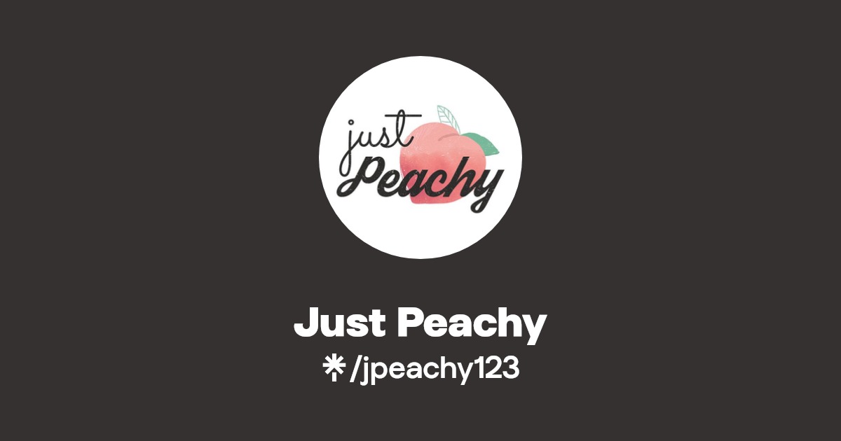 Just Peachy - Find Just Peachy Onlyfans - Linktree
