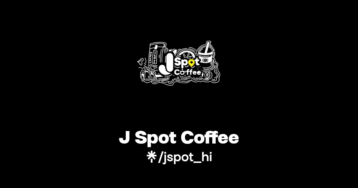 J Spot Coffee Harapan Indah Instagram, TikTok Linktree