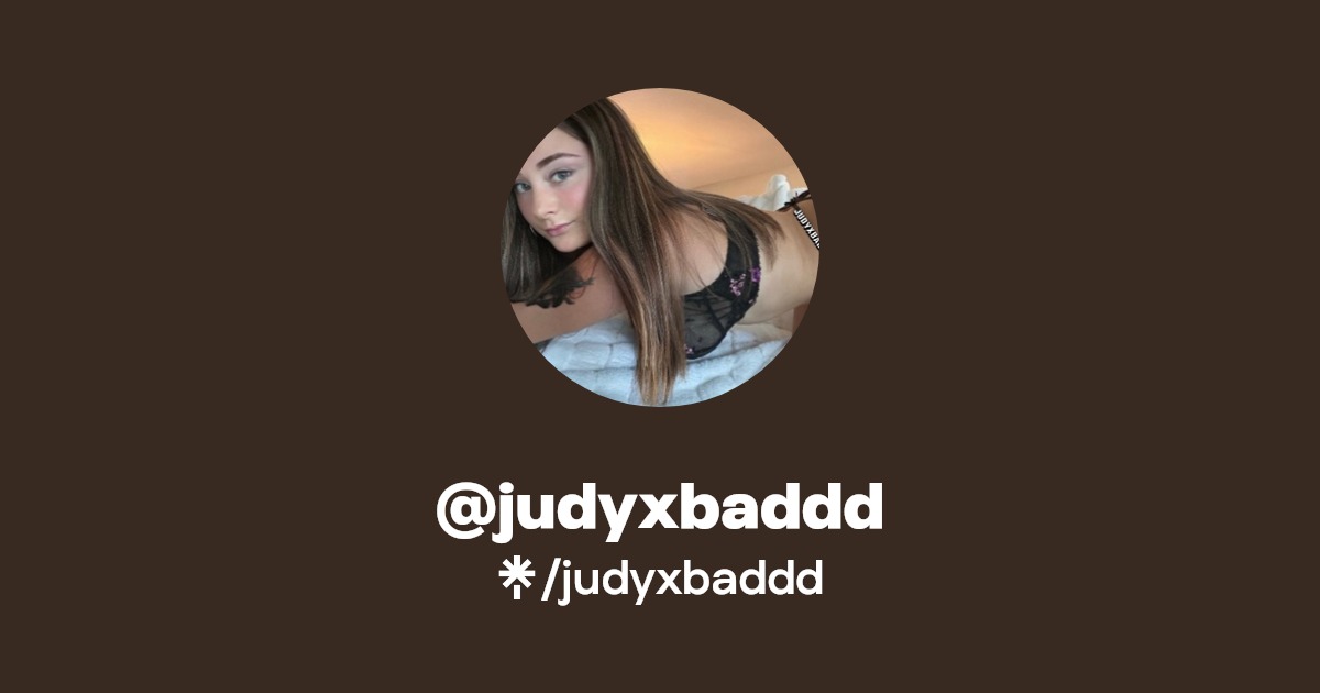 judyxbaddd - Find @judyxbaddd Onlyfans - Linktree