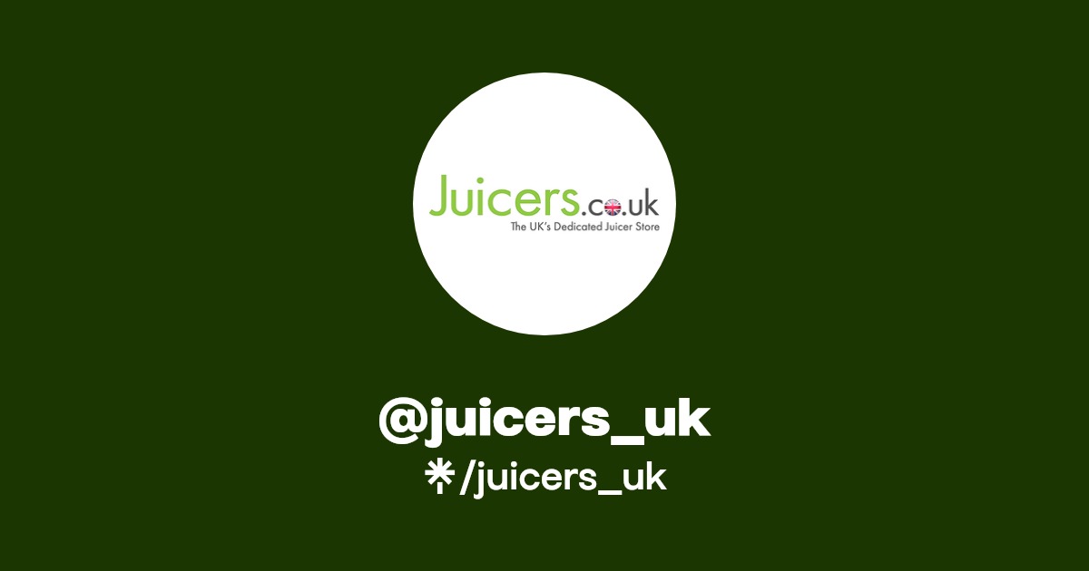 juicers_uk Twitter, Facebook, TikTok Linktree