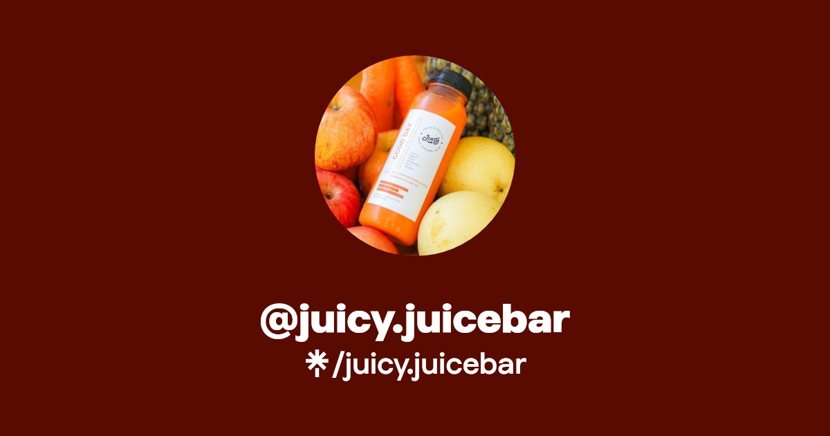 juicy.juicebar Linktree