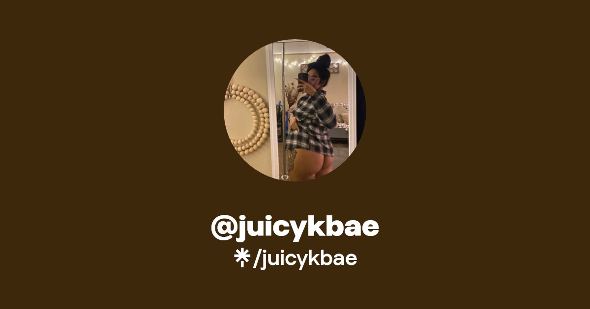 juicykbae - Find @juicykbae Onlyfans - Linktree
