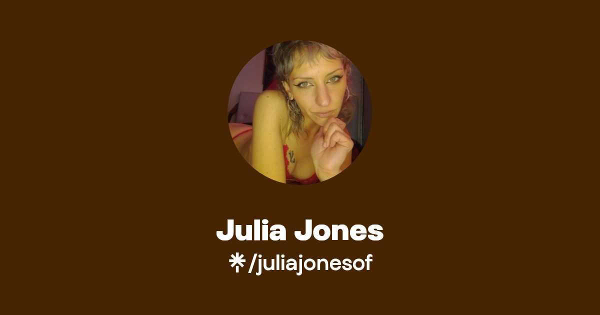 Julia Jones - Find Julia Jones Onlyfans - Linktree
