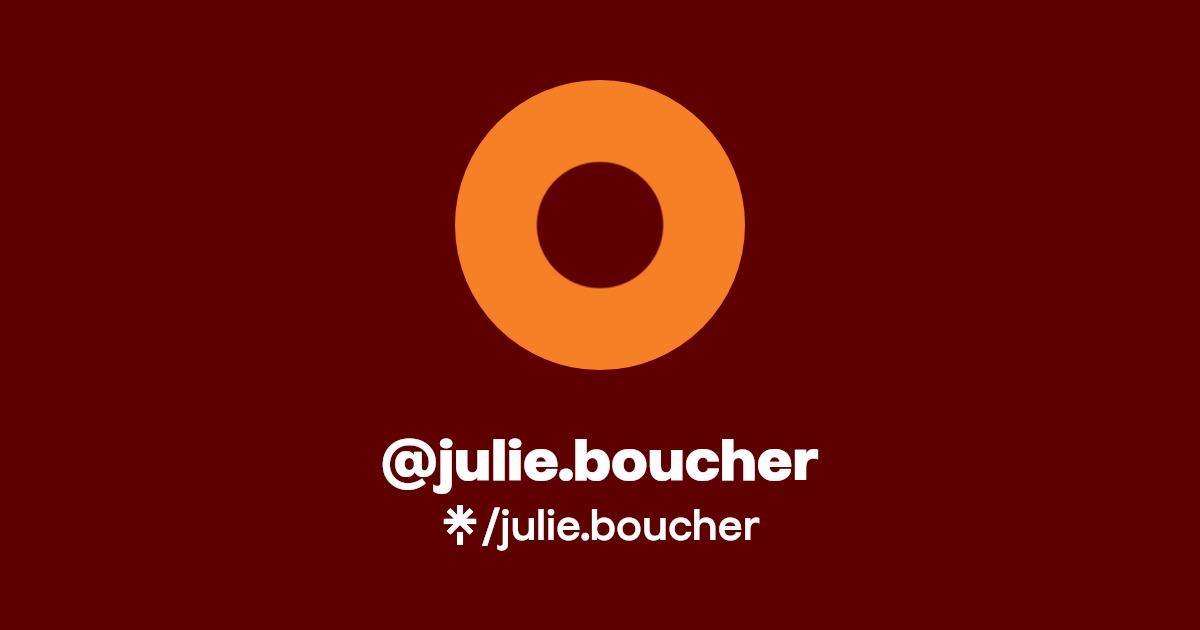 julie.boucher Linktree