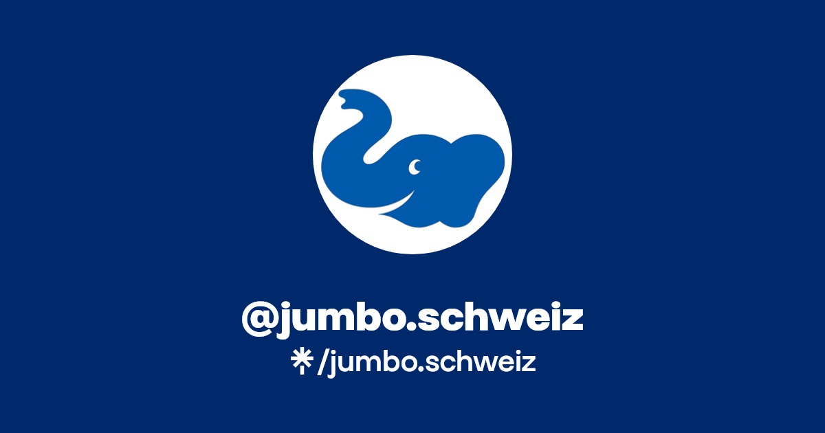 jumbo.schweiz Facebook Linktree