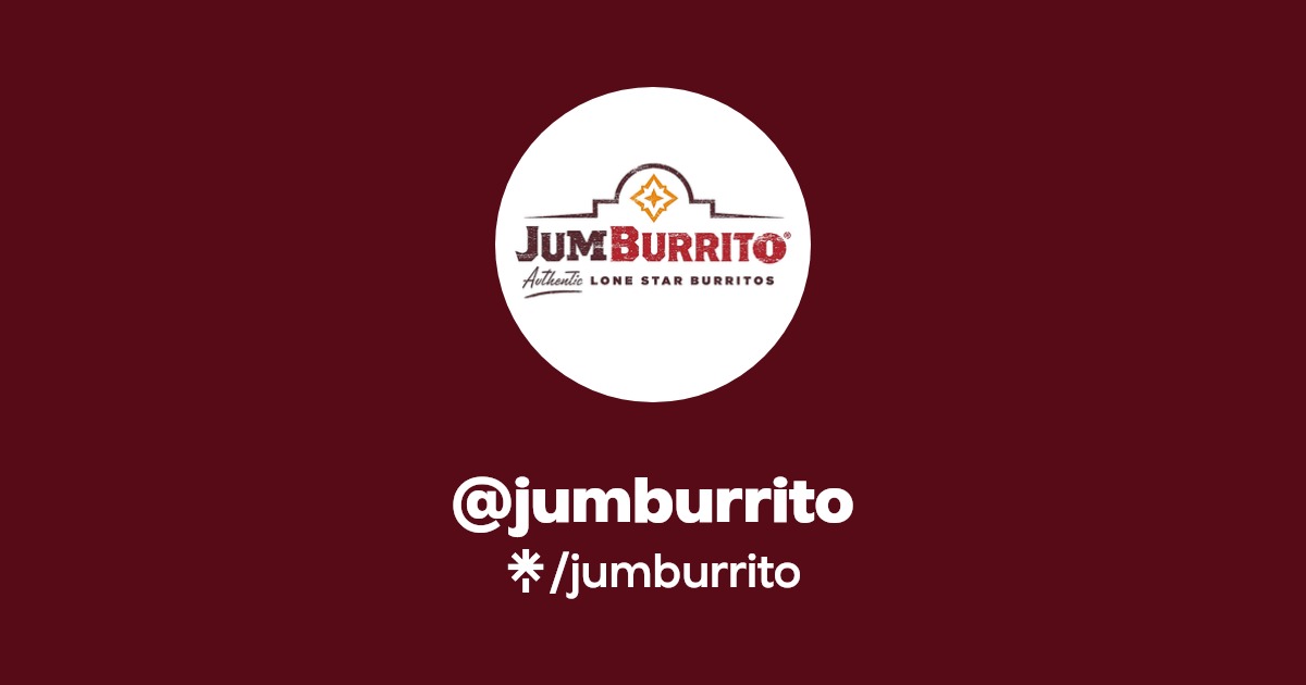 jumburrito Instagram, Facebook Linktree