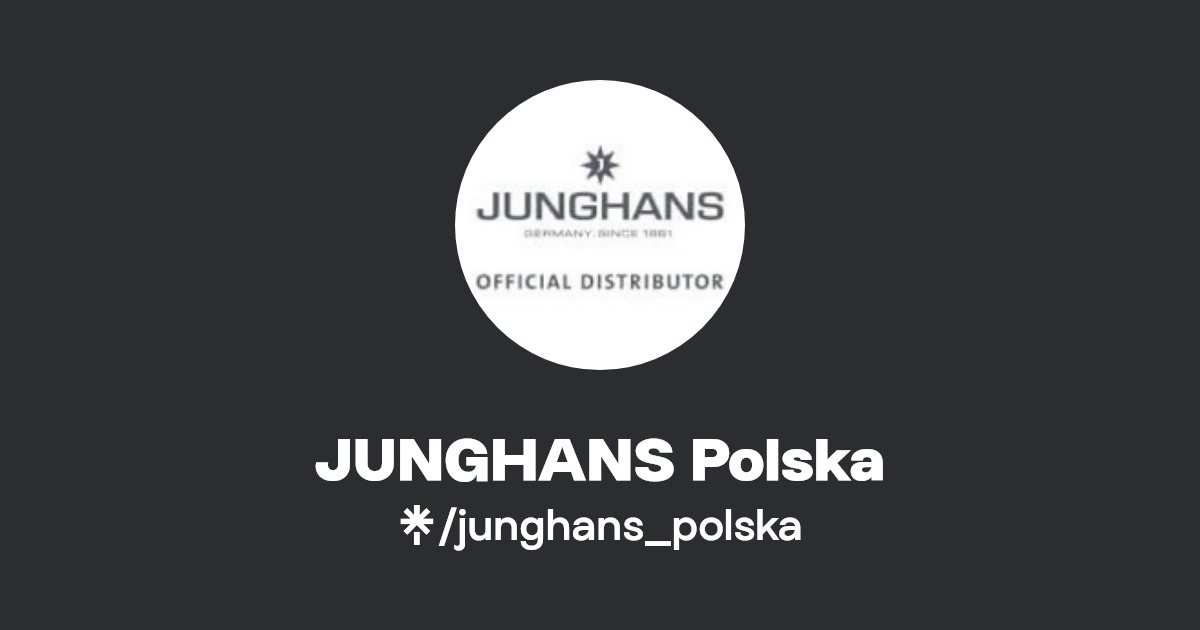 JUNGHANS Polska Facebook Linktree