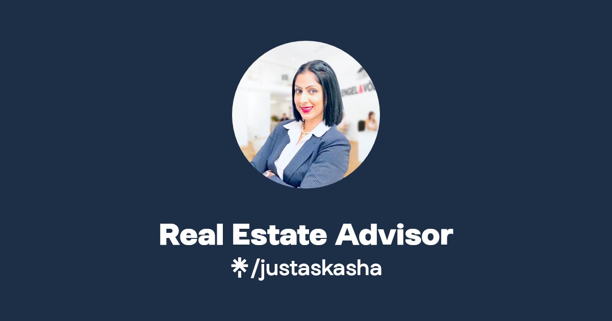 Real Estate Advisor Instagram, Facebook Linktree
