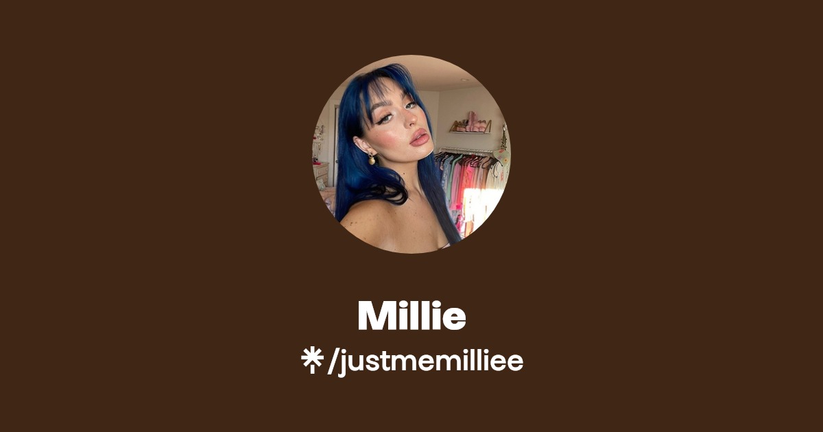 Millie - Find Millie Onlyfans - Linktree