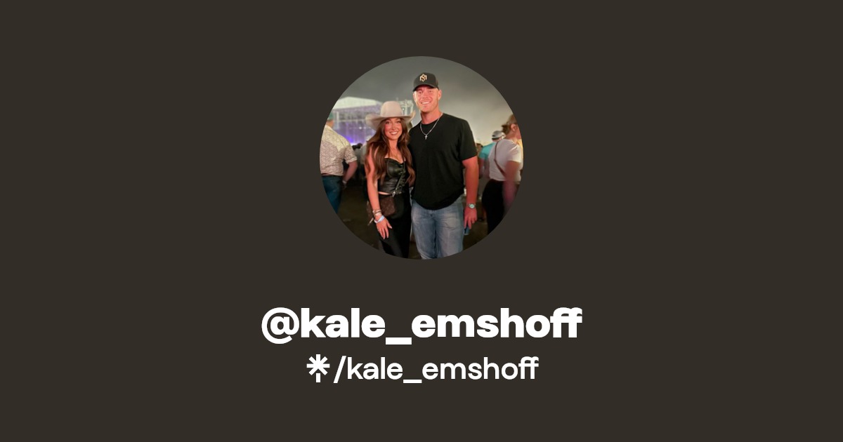 kale_emshoff Twitter, TikTok Linktree