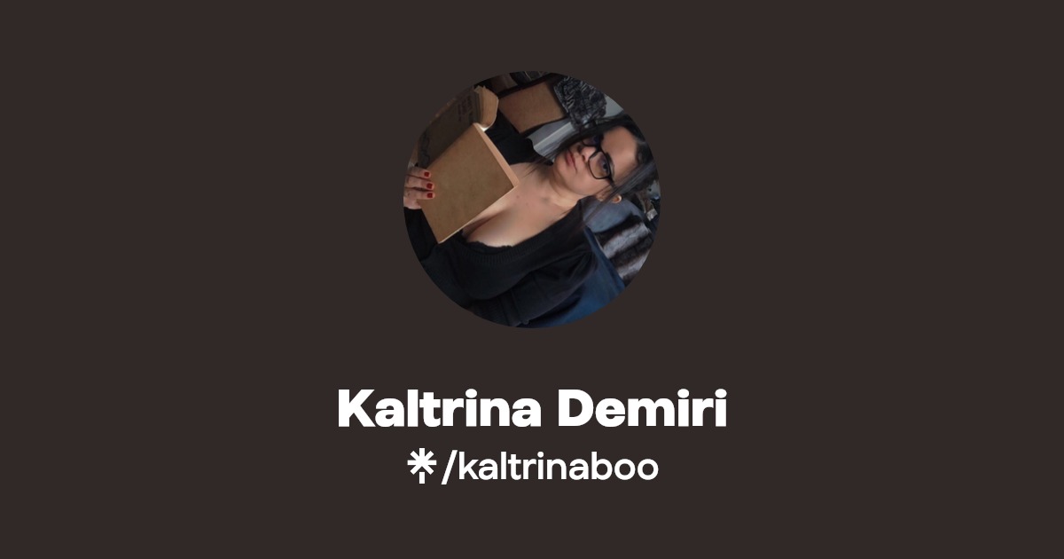 Kaltrina Demiri Instagram, Twitch Linktree