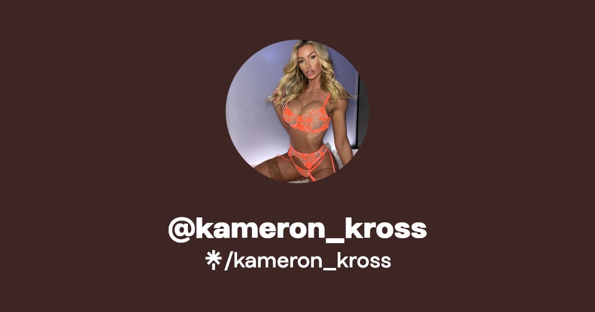 kameron_kross - Find @kameron_kross Onlyfans - Linktree