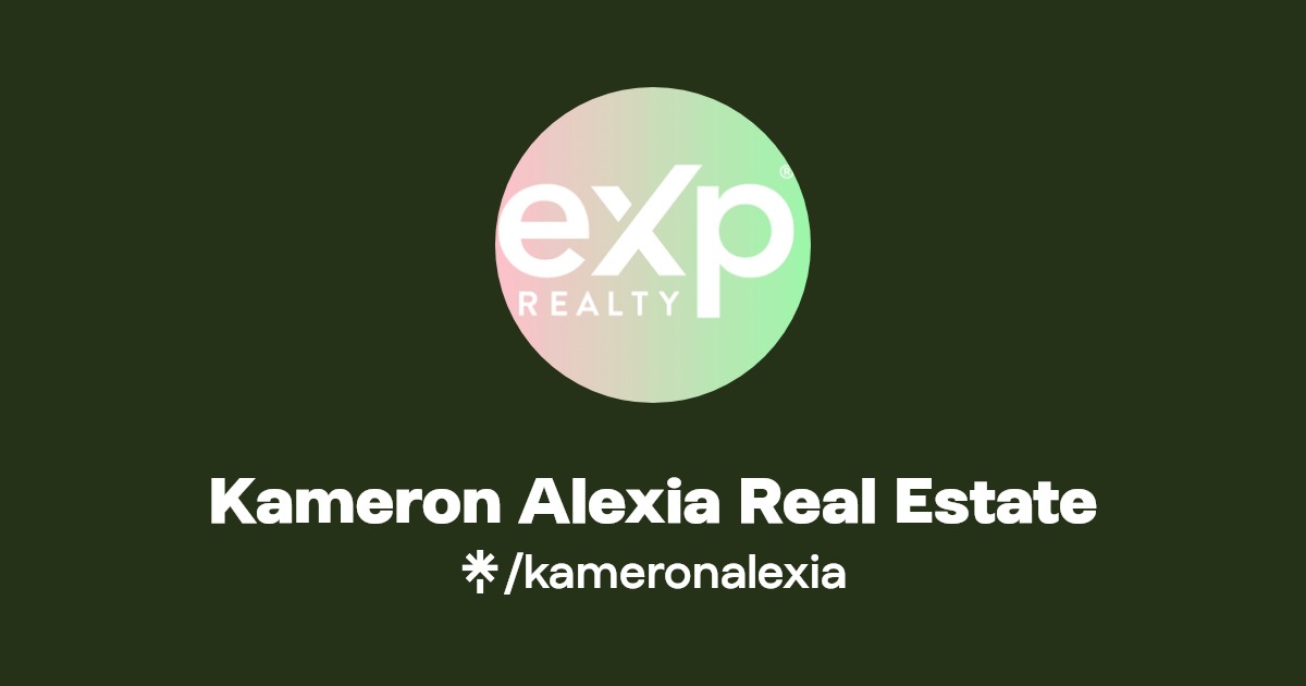 Kameron Alexia Real Estate Instagram, Facebook, TikTok Linktree