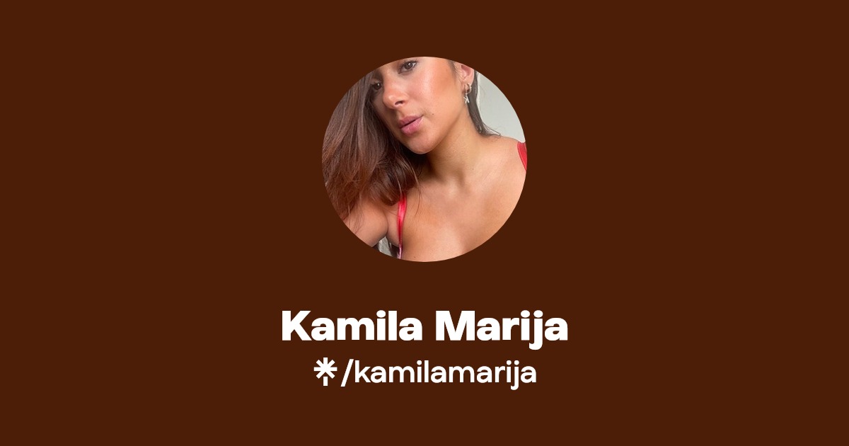 Kamila Marija - Find Kamila Marija Onlyfans - Linktree