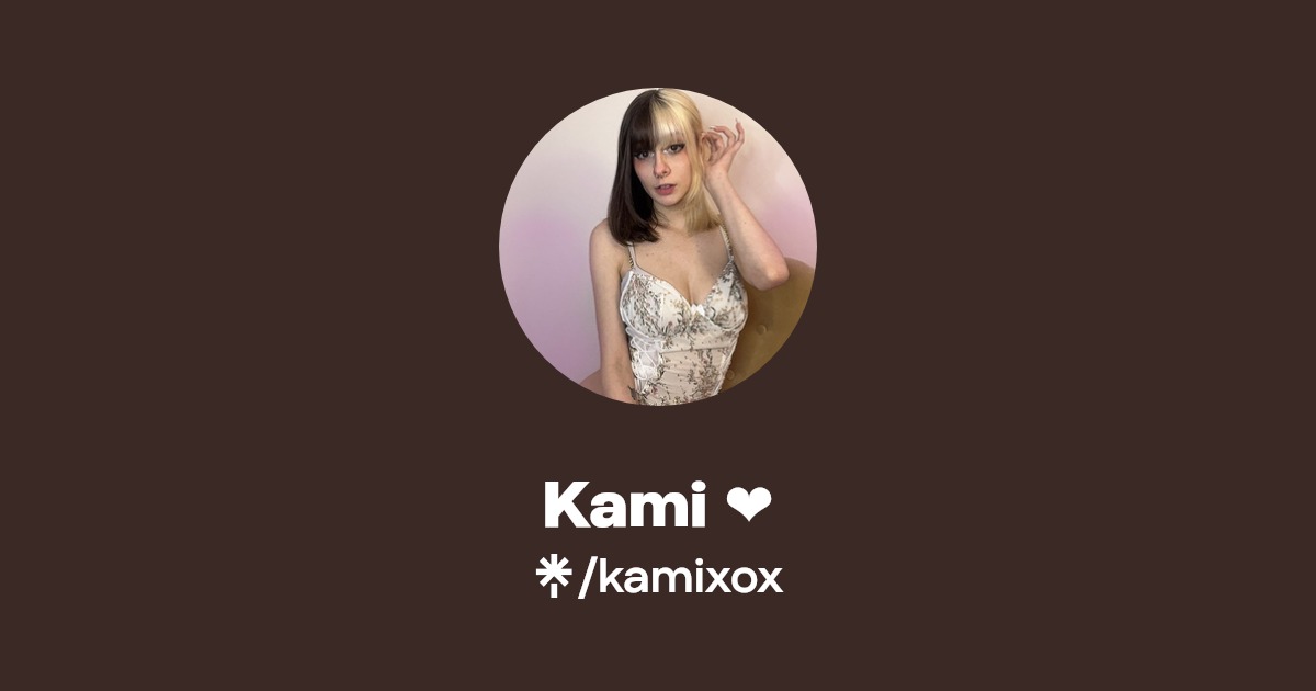 Kami ️ - Find Kami ️ Onlyfans - Linktree