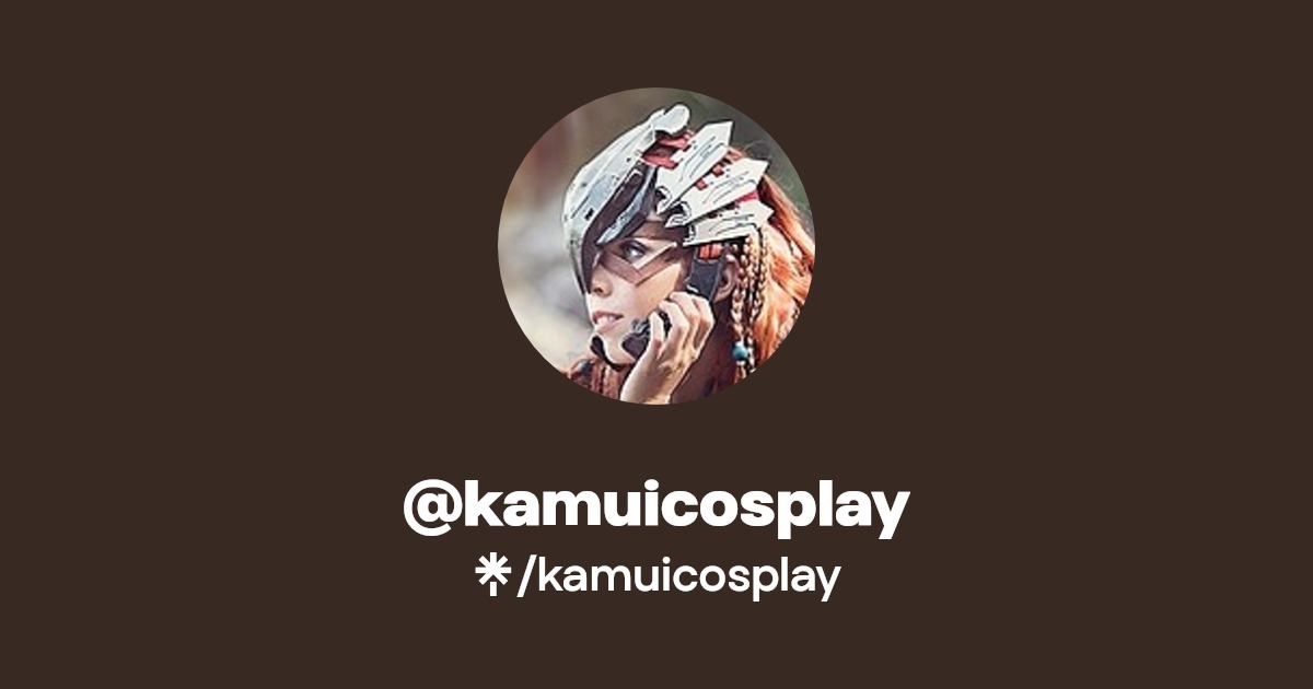 kamuicosplay | Instagram, Facebook, TikTok | Linktree