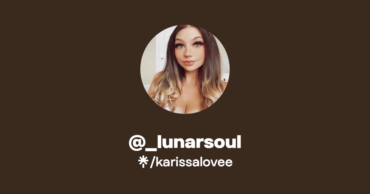 @_lunarsoul | Instagram, Facebook | Linktree