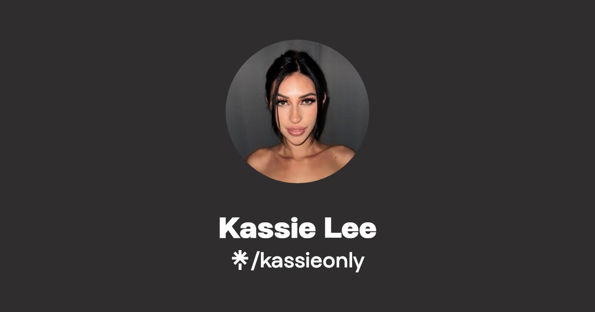 Kassie Lee | Linktree