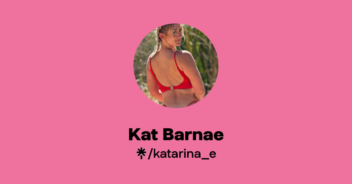Kat Barnae - Find Kat Barnae Onlyfans - Linktree