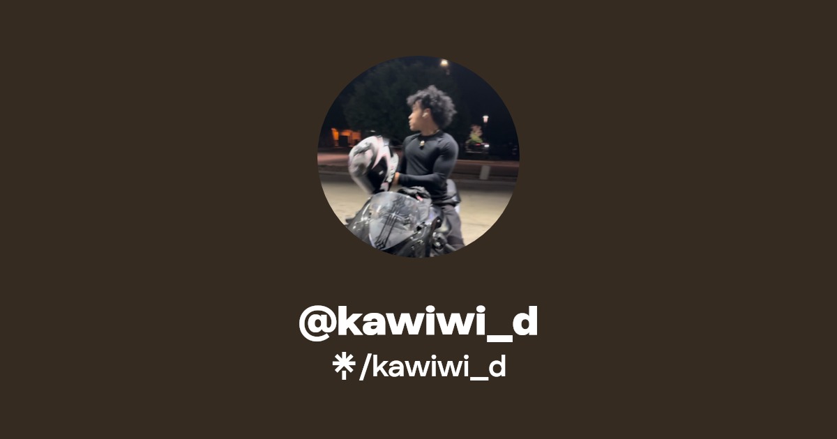 kawiwi_d | TikTok, Twitch | Linktree