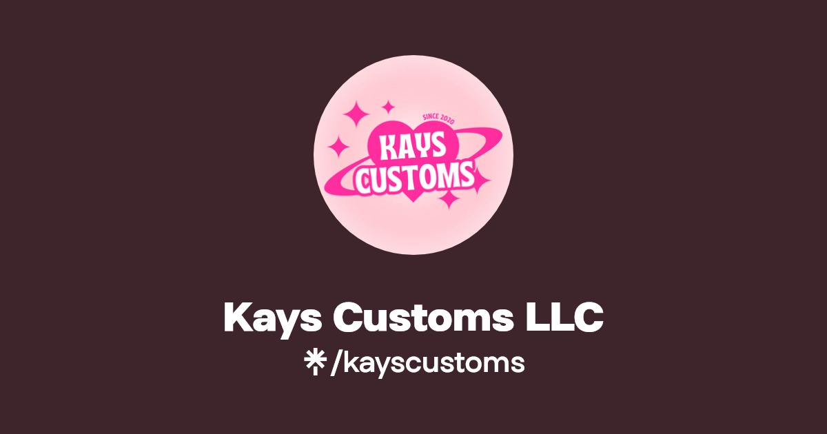 Kays Customs Instagram, Facebook, TikTok Linktree
