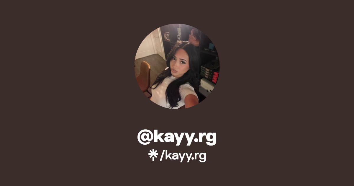 kayy.rg - Find @kayy.rg Onlyfans - Linktree