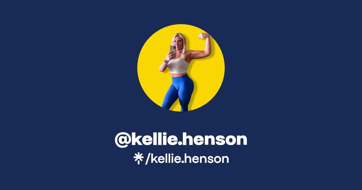 kellie.henson Instagram, TikTok Linktree