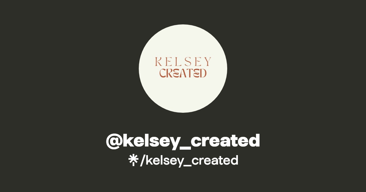 kelsey_created Linktree