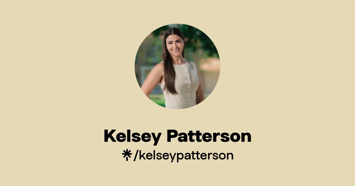 Kelsey Patterson Instagram, Facebook Linktree