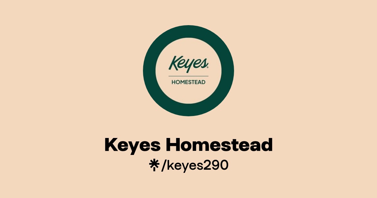 Keyes Homestead Instagram, Facebook Linktree