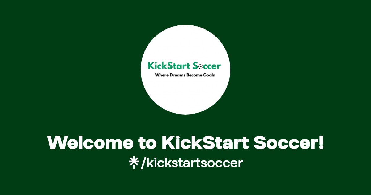 to KickStart Soccer! Instagram Linktree