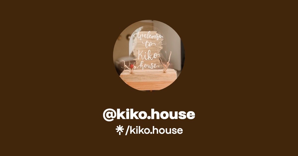 kiko.house Linktree