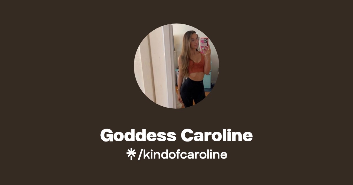Goddess Caroline - Find Goddess Caroline Onlyfans - Linktree