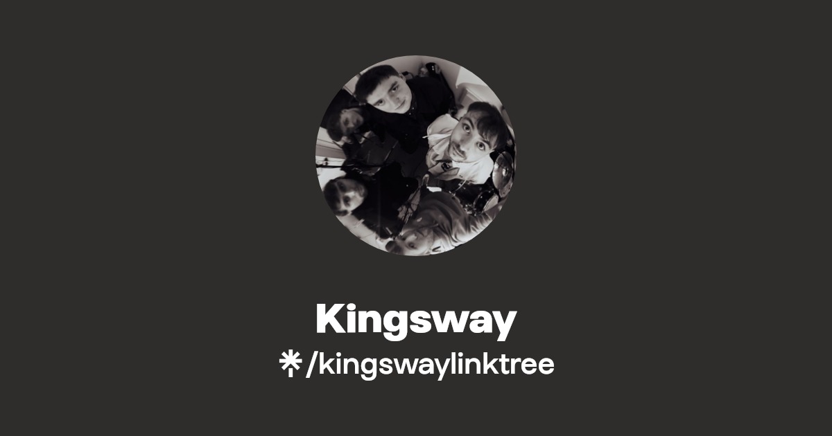 Kingsway Instagram, Facebook Linktree