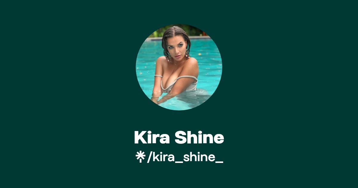 Kira Shine - Listen on YouTube, Spotify, Apple Music - Linktree