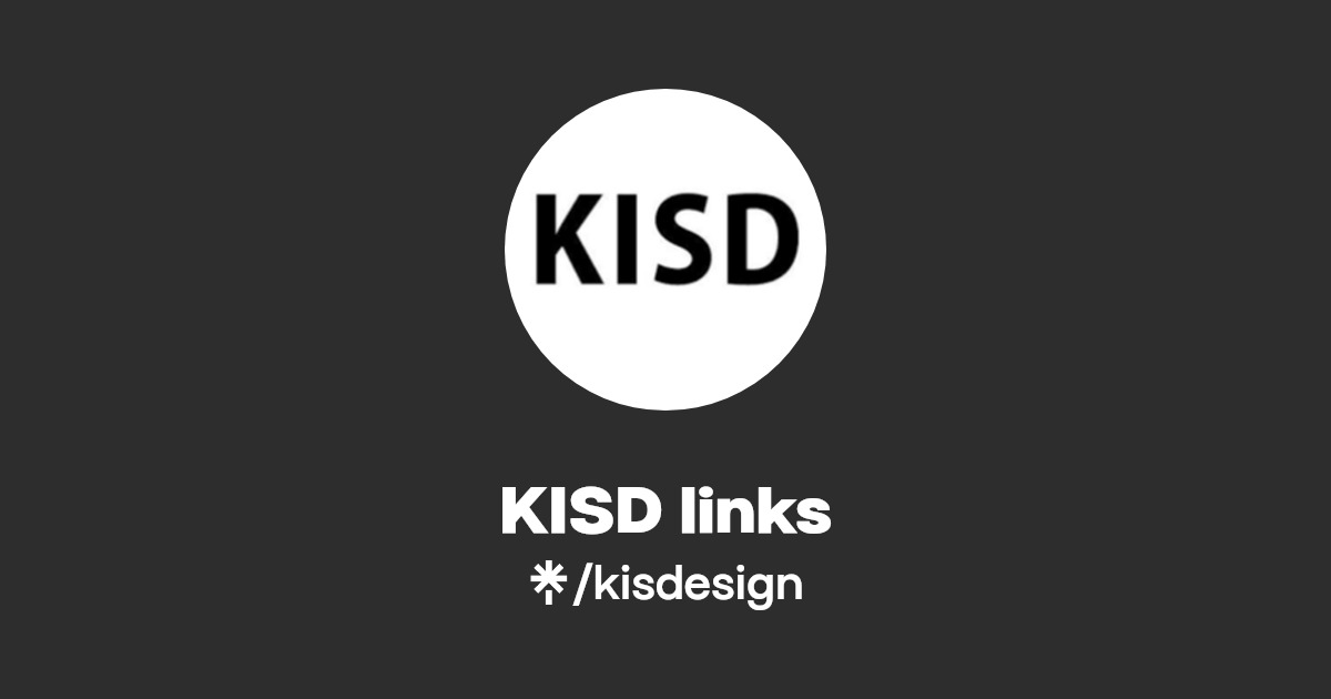 KISD links Facebook Linktree