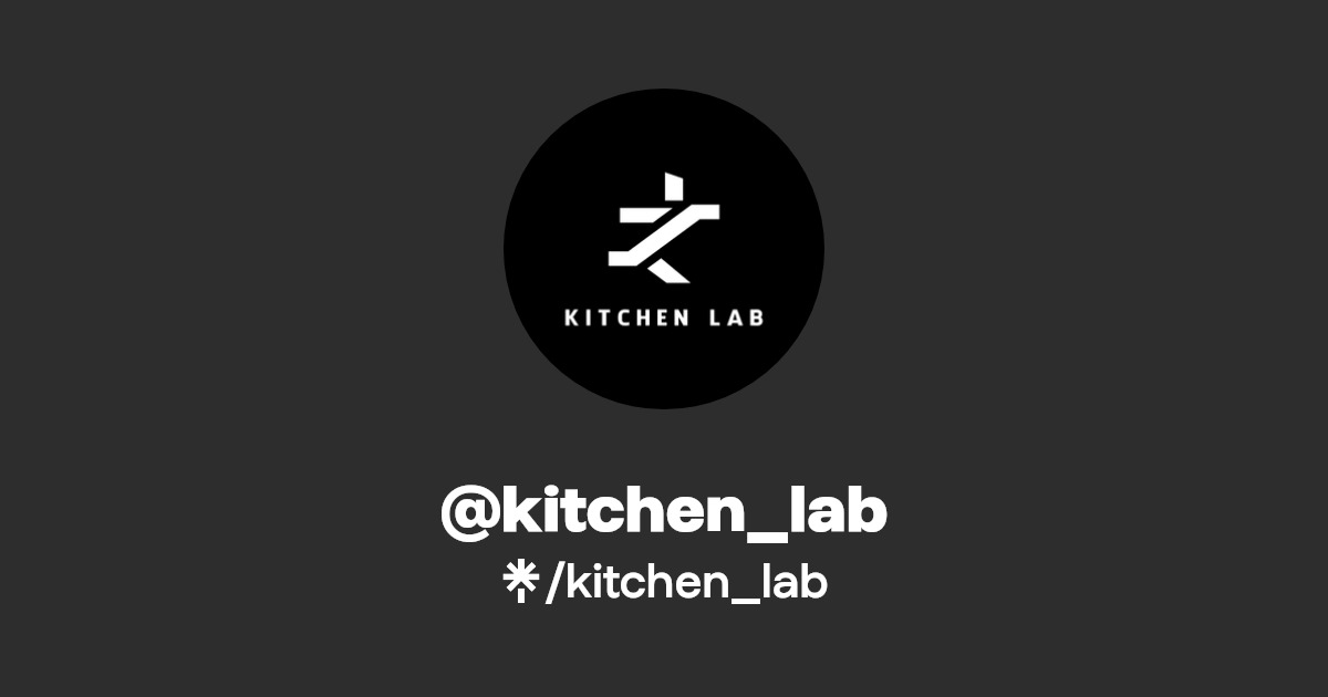 kitchen_lab Instagram, Facebook Linktree