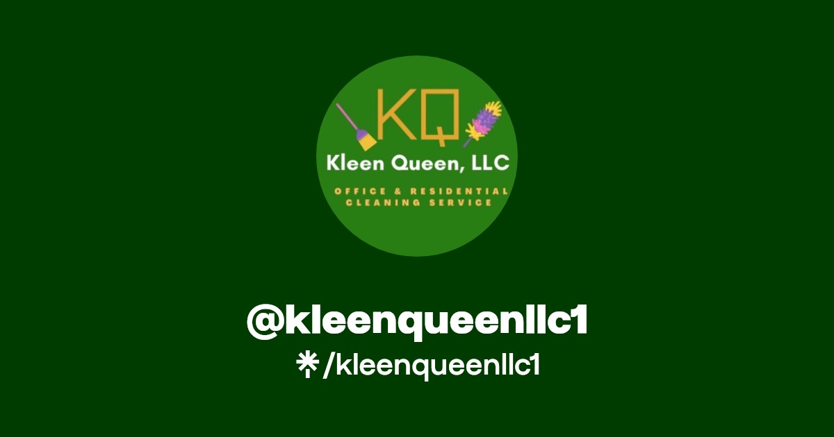 kleenqueenllc1 Instagram, Facebook Linktree