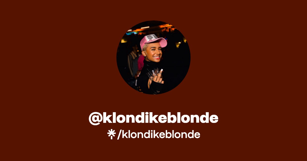 klondikeblonde - Find @klondikeblonde Onlyfans - Linktree